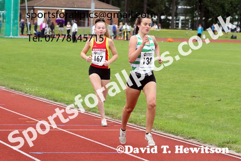 800 metres 25, NECAA Open Meeting, Morpeth, Sunday, March 23rd. David T. Hewitson/Sports for All Pics